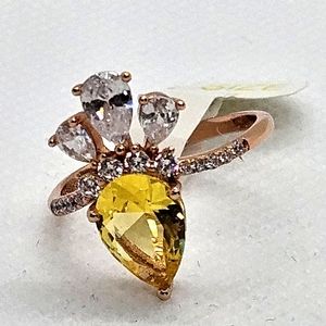 Citrine Ring Sz 7